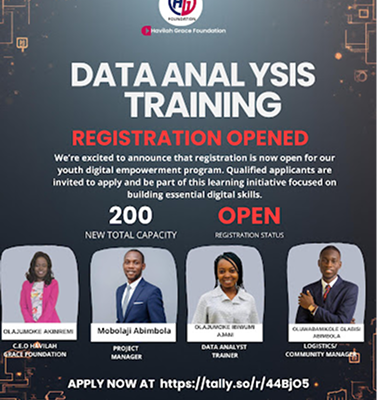 From Zero to Data Analyst: Inside Our Free 3-Month Data Analysis Training Programme